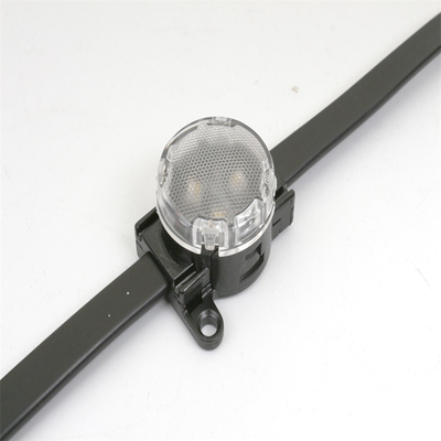 1800-6500k Titik Lampu LED IP67 0.6W Smd3535 DC12V 30mm Kacang Ajaib