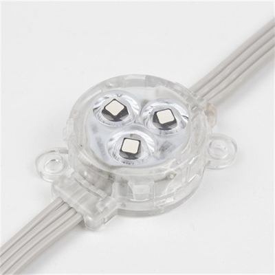 30mm DC12V 0.75W Waterproof LED Point Light Dengan IP67 RGB SMD3535