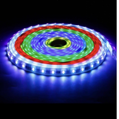 5050 24V IP65 RGB RGBW LED Strip Light Fleksibel 60Leds/M Lampu Led Daya Tinggi