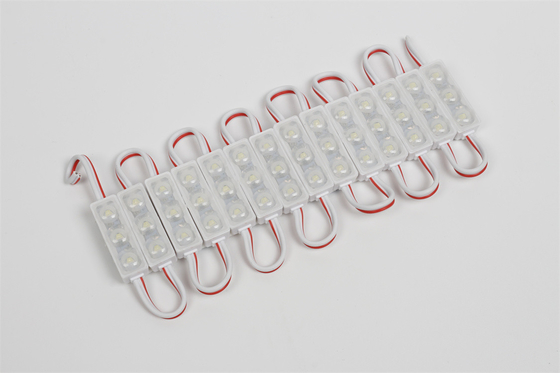 RGB Full Color 1.2w 12v Outdoors IP67 Waterproof 2835 3LED SMD Injection LED Module For Advertising