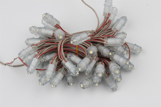 Kecerahan Tinggi DC12V Satu Warna Luar LED Pixel Light IP67 SMD2025