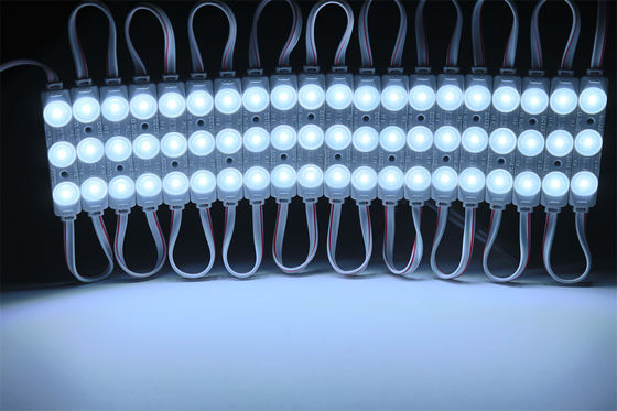 High Power 12v 3 Light SMD LED Module With Lens Waterproof Ip65 Injection 3030 Led Module Untuk Lampu