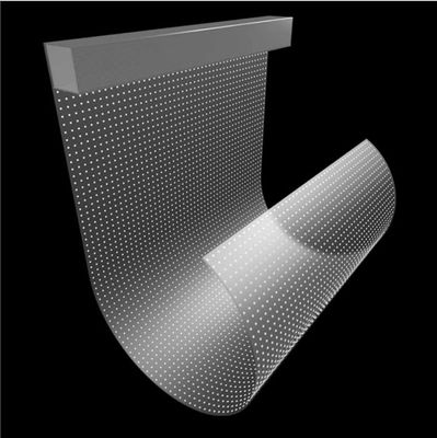 RGB Color LED Transparent Screen Outdoor Transparent LED Display For Shop Windows