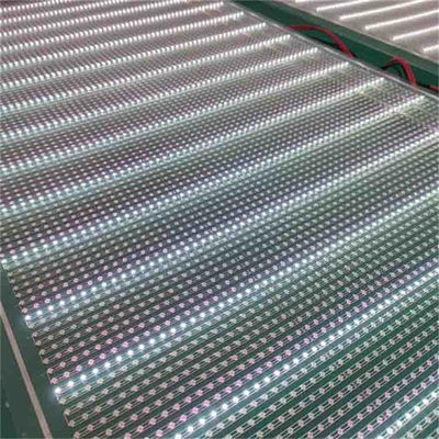 Iklan P20 Fleksibel Film LED Transparan Super Slim Dengan Papan PCB Mudah Instalasi