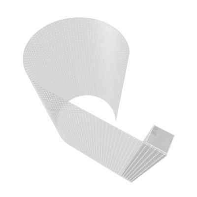 Yang paling ringan paling tipis 480 * 960mm warna penuh tahan air led transparan film layar untuk jendela luar ruangan dalam ruangan