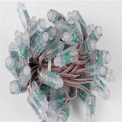 RGB Led Pixel Lampu 0.3W DC5V IP67 12mm Airproof Outdoor Iklan Pixel Light
