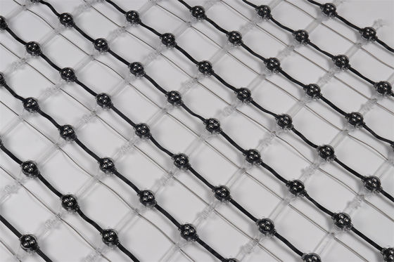 IP67 Waterproof 30mm Flexible LED Mesh Screen Untuk Layar Kaca Bangunan Luar Ruang