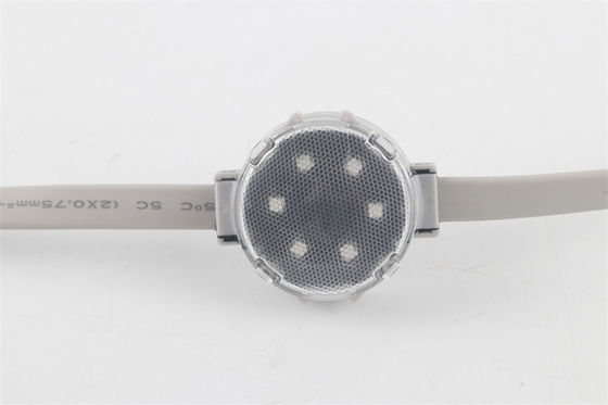 Miracle Bean Outdoor Waterproof IP67 40mm Lampu Dekorasi Liburan Permanen 1.5W DC24V Untuk Rumah Lampu Titik LED