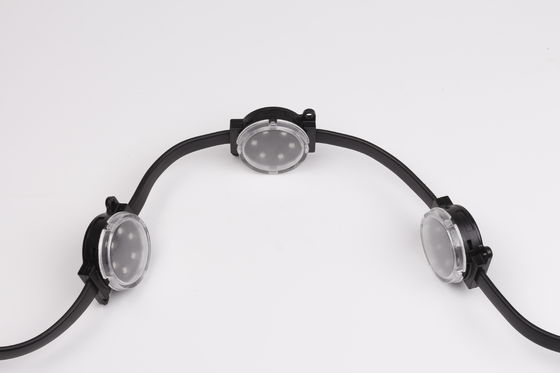 40mm Rgb Rgbw Dc12v Dot Pixel Outdoor Led Point Dmx Pixel Led Dot Light Untuk Bangunan Fasad