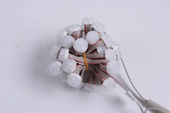Sumber Cahaya Titik LED DMX512 Lampu RGB untuk Fasad Bangunan Jembatan Pemodelan Lanskap