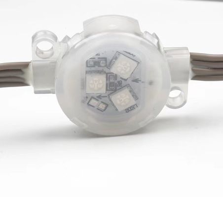 Modul Led Tahan Air Piksel Rgb 30Mm Lampu Titik Led Piksel Led Luar Ruangan