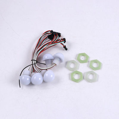 Amusement Park Light Show Light Motif Lights 30mm DC12V 1W Waterproof LED Street Commercial Display