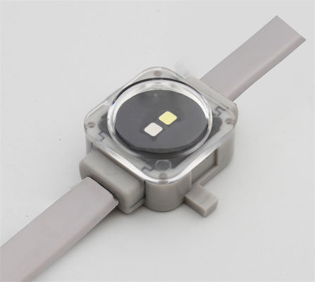 IP67 Permanen Dekorasi Liburan Lampu Rumah DC9V 0.75W 25mm Outdoor Waterproof LED Point Lamp RGBW