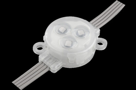 IP67 RGB RGBW Pixel Led Point Light IP67 12V RGB PC Shell Material Lem