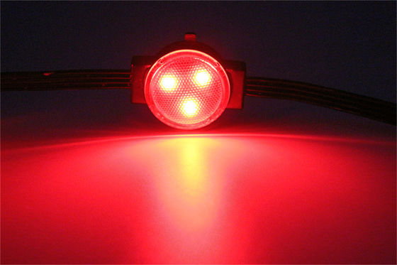 3535 Sumber Cahaya LED 30mm 12v Outdoor RGB LED Point Lampu Untuk Hiburan
