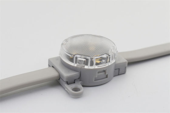 24V 60mm IP65 RGBW LED Pixel Angle 120° 1.5W Tegangan Kerja DC24V Material PC Shell