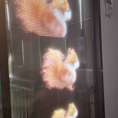 P8 indoor Smart Crystal Mesh Adhesive Ultra Thin Flexible Transparent Display Panel Module LED Film Pantalla Screen Untuk