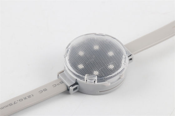 Dekorasi luar IP67 RGB LED Pixel 1.5W DC24V 40MM Point Pixel Light Source