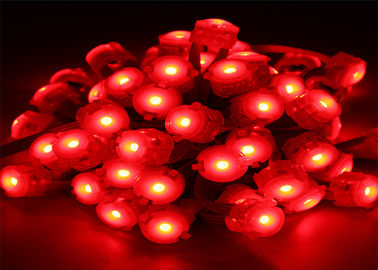 Tahan air 0.25W 20mm Red Pixel Led Lighting 12 Volt LED Light