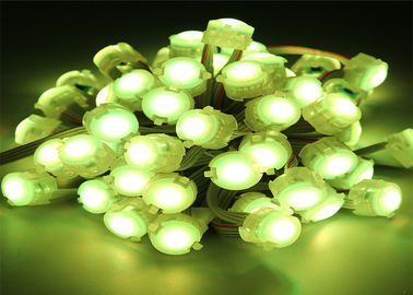 Yellow IP67 1chip SMD 5050 LED Point Light 20mm LED Backlight Untuk Hiburan