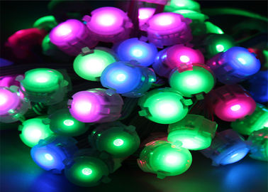 Full Color IP67 5050 Waterproof DC12V 20mm LED Pixel Light Dengan DMX IC