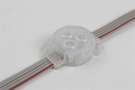 Lampu Titik LED Tahan Air RGB 30mm DC12V Dengan IP67 Miracle Bean LED