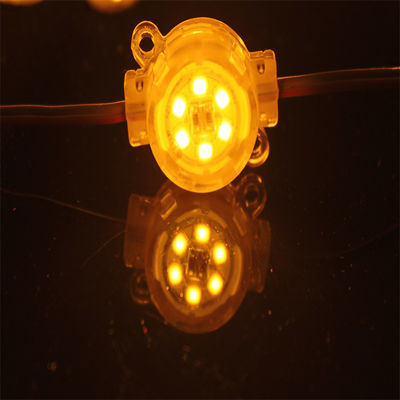 Miracle Bean Lampu Titik Led tunggal SMD2835 Tahan Air 12V 0,6W