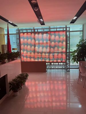 Film lembab yang lengket LED Display Adhesive LED Screen Film Transparan Untuk Kaca