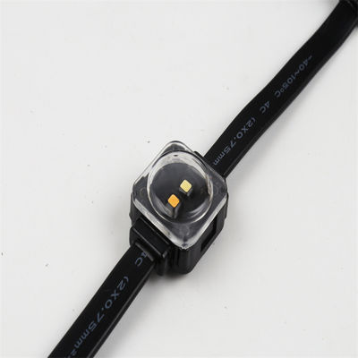 IP67 Permanent Holiday Decoration Light House  DC9V 0.5W 25mm Outdoor Waterproof LED Point Lamp RGBW