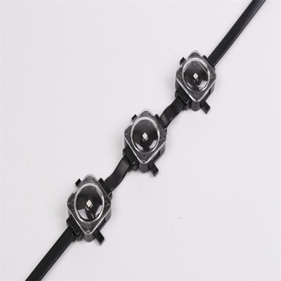 Waterproof SMD 3535 Smart Rgb Led Natal Pixel Lampu 0.3W Diameter 25mm Untuk Dekorasi Luar Ruangan