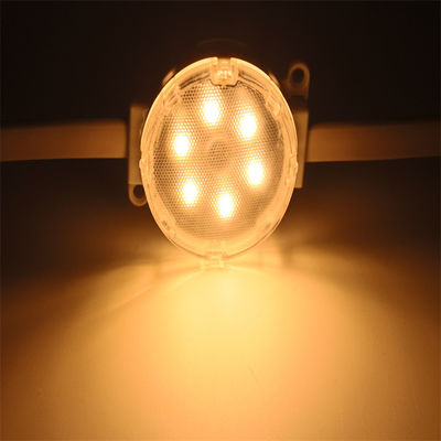 Programmable Full Color 50mm LED Pixel Light untuk Dekorasi Natal DC24V 1.5W IP67