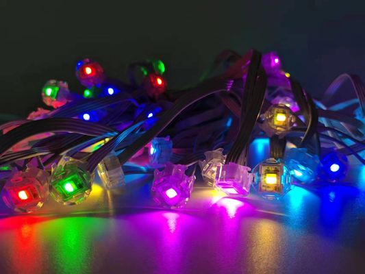 1.5W Waterproof LED Color Changing Outdoor Point Eaves Light for Christmas Decoration