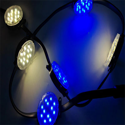 Pencahayaan titik piksel LED tahan air dengan diameter 50mm dan bahan bodi lampu PC