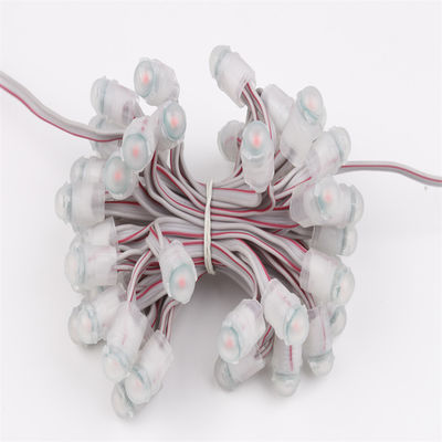Satu Warna 9mm LED Terpapar String Cahaya dengan Waterproof IP65 12V