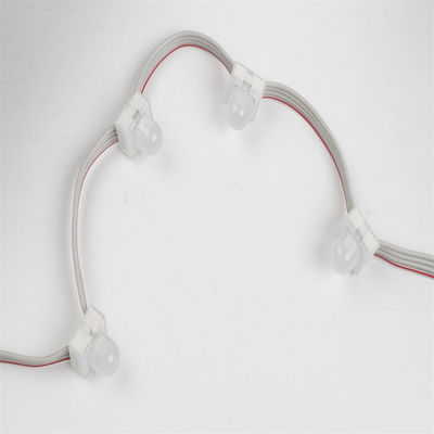 Smart 12mm SMD5050 RGBW Pixel LED String Light IP67 Dekorasi luar ruangan dengan Corpus Lampu PC dengan warna yang dapat diubah