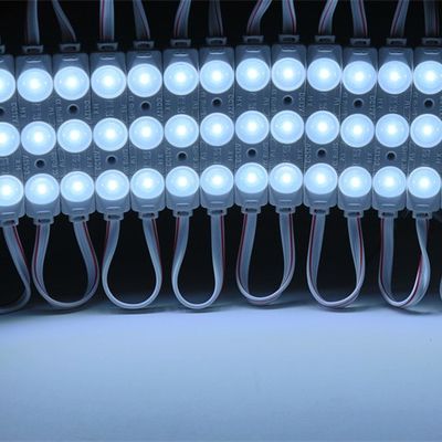Modul Lampu LED Untuk Dekorasi Luar Ruangan Dengan 3 Lensa Injeksi Dan Waterproof 1.5W Konsumsi Daya