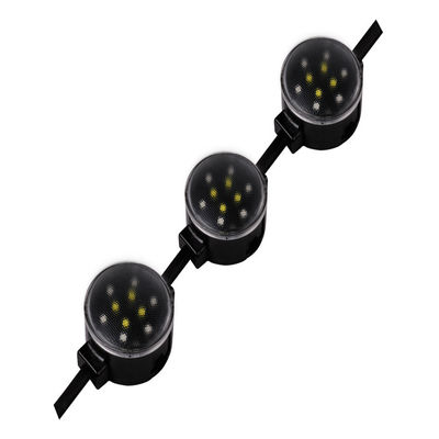 Airproof SMD3535 PC Profile 1.5W DMX512 LED Pixel Light untuk Pembangunan Bridge Point Lighting