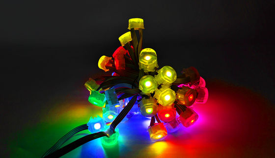 48pcs 20MM Airproof IP67 LED Pixel Light dengan merah/hijau/biru/kuning/putih/panas Putih