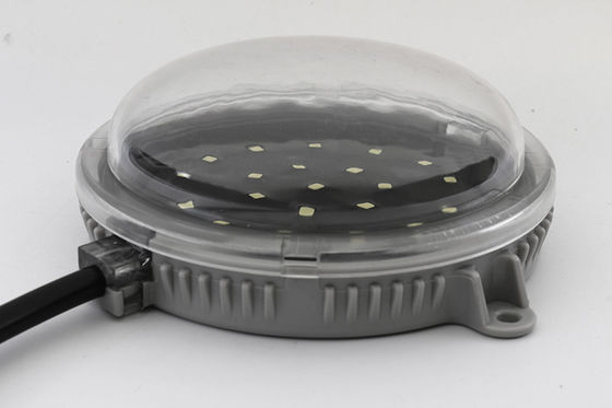Ukuran Besar 5W Epistar Chip 100mm RGB LED Point Light Waterproof Outdoor IP67 Dengan Badan PC
