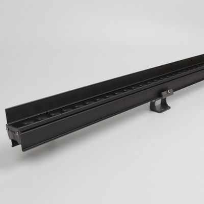 Aluminium Lamp Body 48W LED Wall Washer dengan Double-Angle Lens for Landscape Rating IP67
