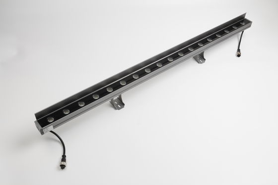 Wall Washer Aluminium Lamp Body18W LED dengan Double-Angle Lens for Landscape Rating IP65