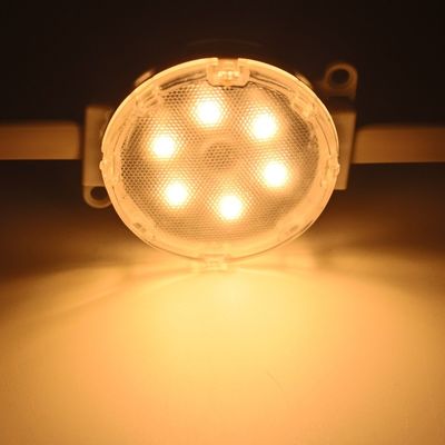 50mm Pixel RGBW Waterproof LED Point Light Source DMX512 Kecerahan Tinggi Untuk Fasad