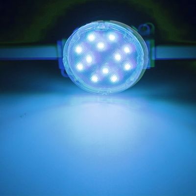 Lampu Titik LED Berdiameter Besar 50mm Multi-Lampu Waterproof Untuk Fasad DMX512 Kecerahan Tinggi