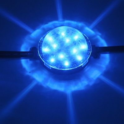 Sudut Sinar 120 derajat Multi-lampu Waterproof LED Point Lighting Untuk Fasad DMX512 Kecerahan Tinggi