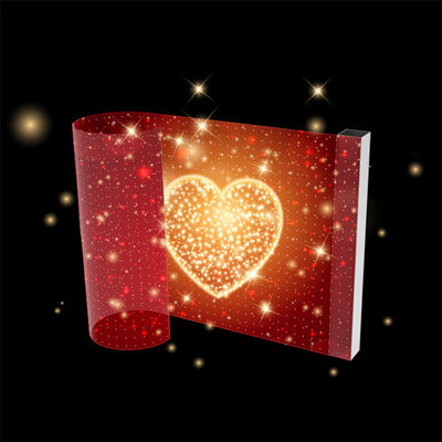 High Brightness Flexible Color LED Point Light Source LED Transparent Screen