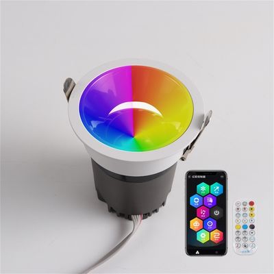 60W LED Atmosphere Spotlight Holiday Remote Control Lumen Tinggi RGBW