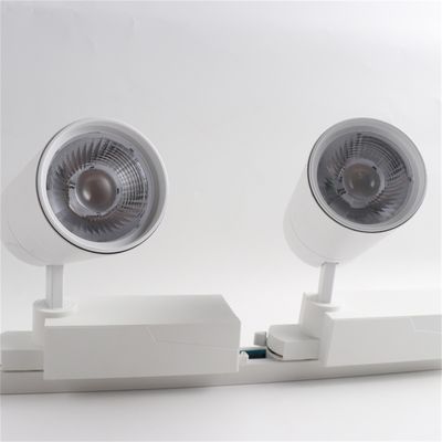360 Adjustable Movable LED Track Lights Aluminium Body Modern Asian Style Track Lighting System untuk Toko Indoor dan Meal Bar