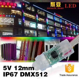 Full Color RGB LED Pixel Lights DC5V 0.3 Watt 3500mcd Intensitas Luminous