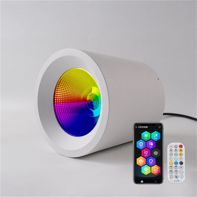 Indoor Multi-Mode Color 60W RGBW LED Downlight dengan GU10 MR16 Lampholder dan AC100-240V Input Voltage