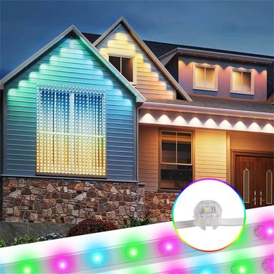 Lampu RGBW LED 24V yang dapat dimmable Solusi pencahayaan Natal di luar ruangan yang sempurna